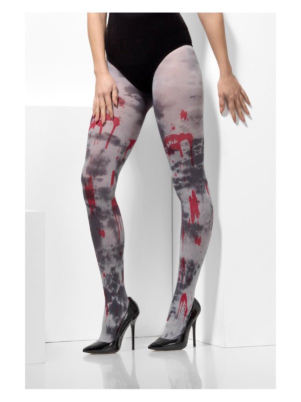 Opaque Tights, Zombie Dirt, Grey - Adult Weekender