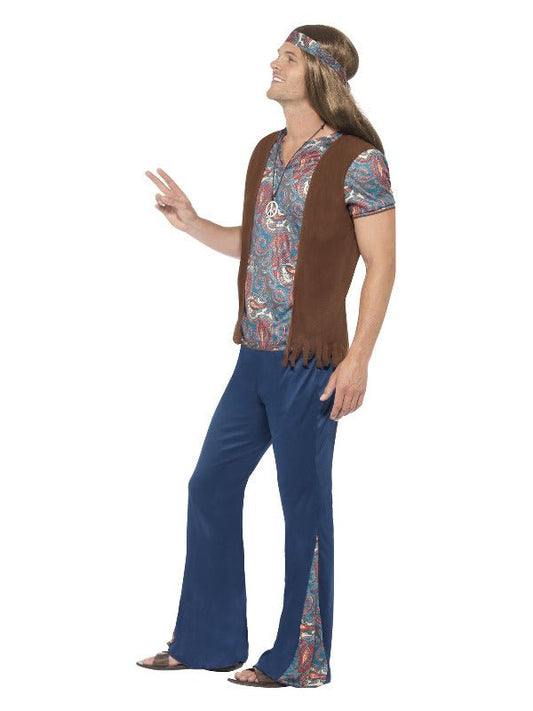 Orion the Hippie Costume, Blue - Adult Weekender