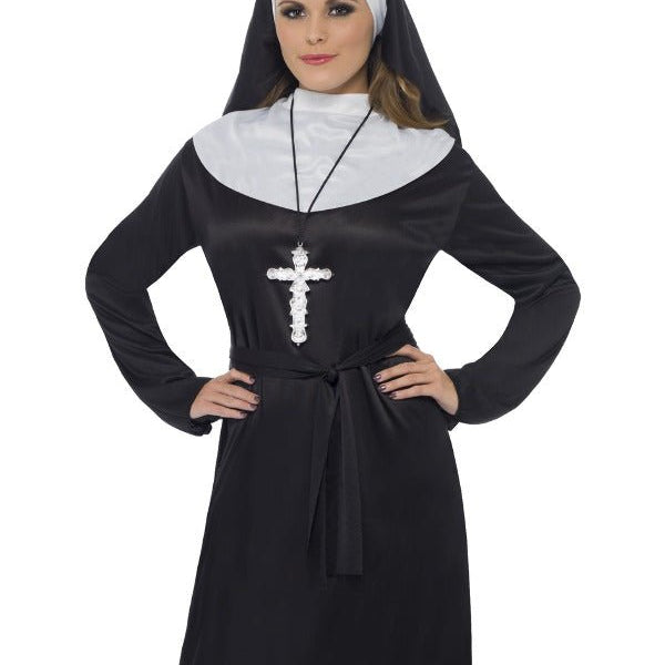 Ornate Cross Pendant, Silver - Adult Weekender