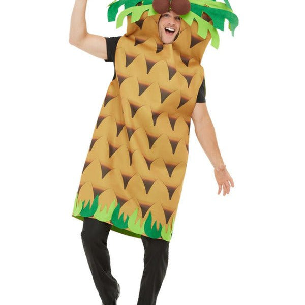 Palm Tree Costume, Green - Adult Weekender
