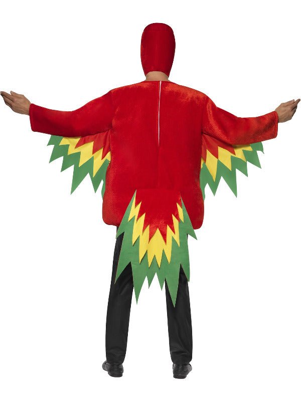 Parrot Costume, Red - Adult Weekender