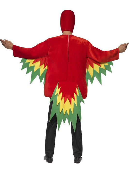 Parrot Costume, Red - Adult Weekender
