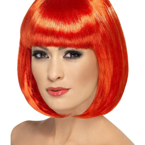 Partyrama Wig, 12 inch, Red - Adult Weekender