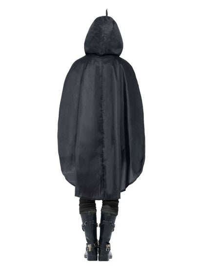 Penguin Party Poncho, Black &amp; White - Adult Weekender