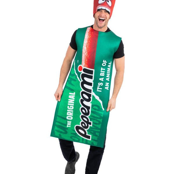 Peperami Animal Break Out Costume - Adult Weekender