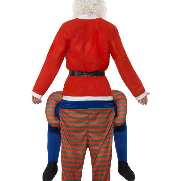 Piggyback Elf Costume, Green - Adult Weekender