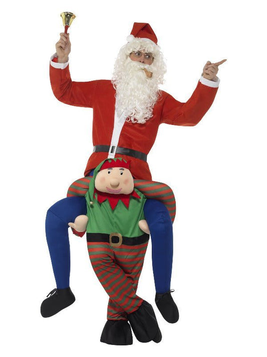 Piggyback Elf Costume, Green - Adult Weekender