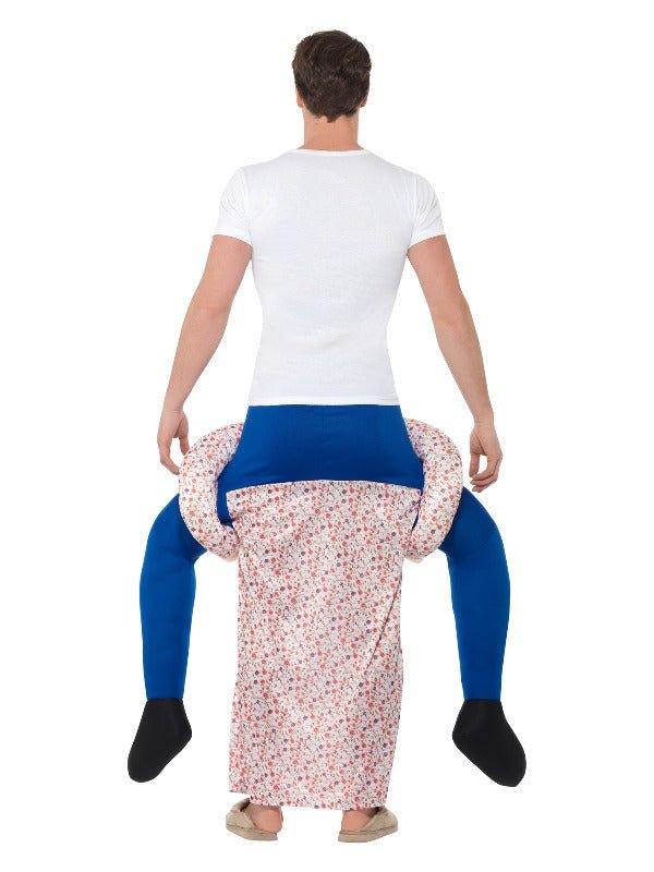 Piggyback Grandma Costume, Multi - Coloured - Adult Weekender