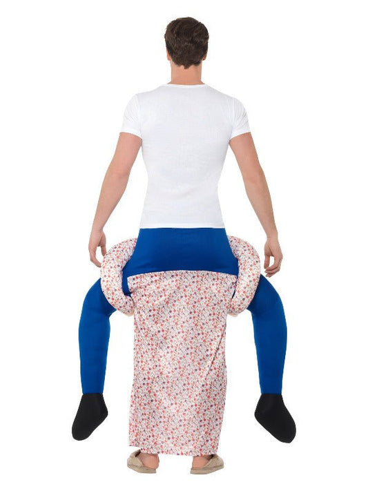 Piggyback Grandma Costume, Multi - Coloured - Adult Weekender