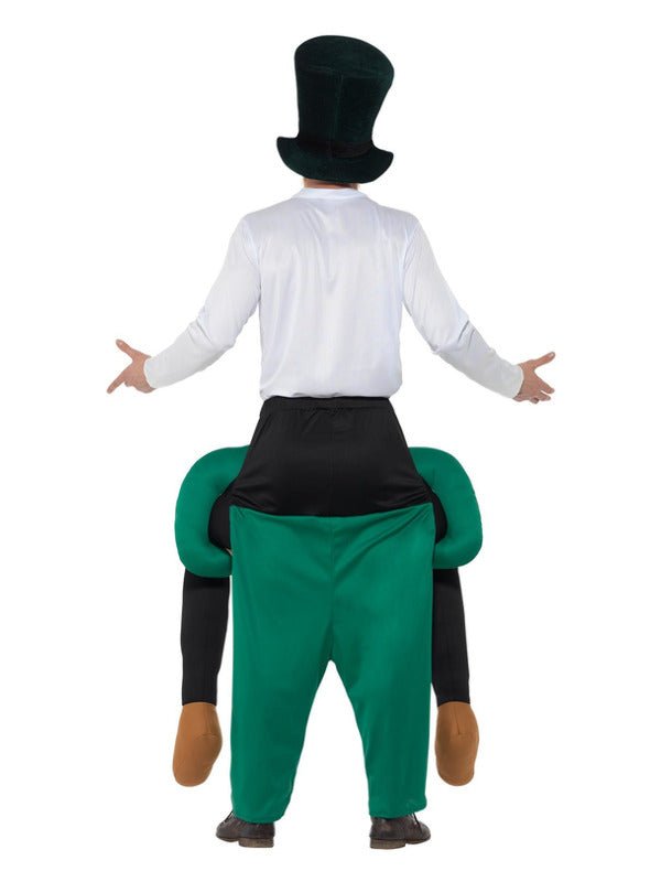 Piggyback Paddy's Leprechaun Costume, Green - Adult Weekender
