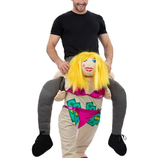 Piggyback Stripper Costume - Adult Weekender