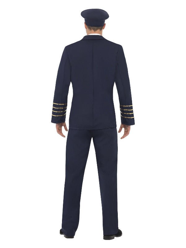 Pilot Costume, Navy Blue - Adult Weekender