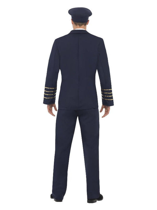 Pilot Costume, Navy Blue - Adult Weekender