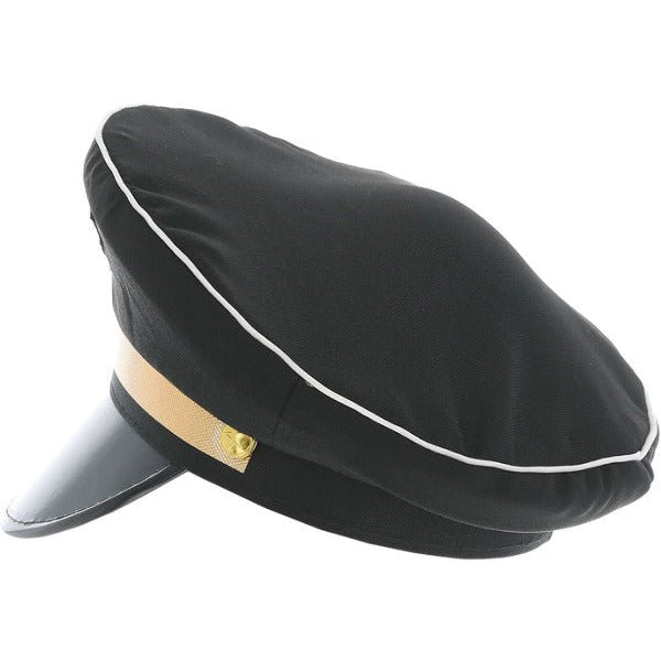 Pilots Cap, Black - Adult Weekender