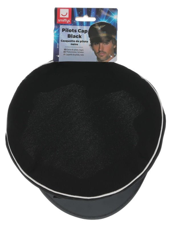 Pilots Cap, Black - Adult Weekender
