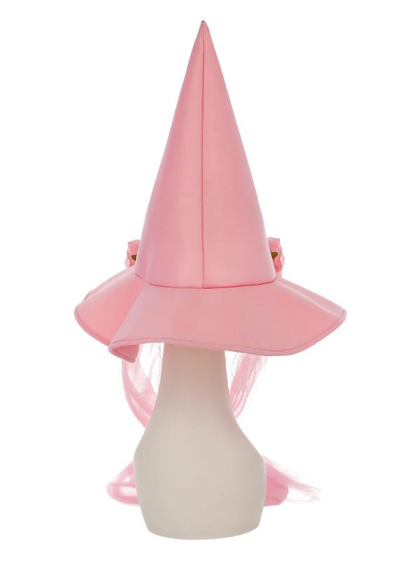 Pink Floral Good Witch Hat - Adult Weekender