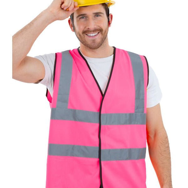 Pink High - Vis Vest - Adult Weekender