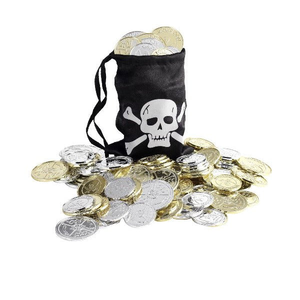 Pirate Coin Bag, Black - Adult Weekender