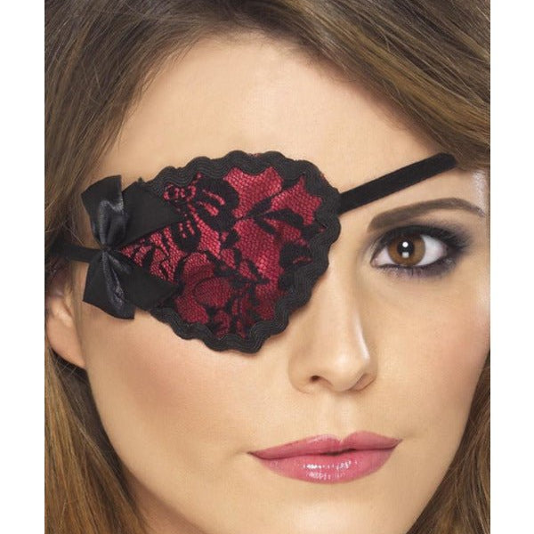 Pirate Eyepatch, Red - Adult Weekender