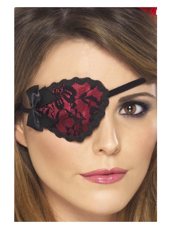 Pirate Eyepatch, Red - Adult Weekender