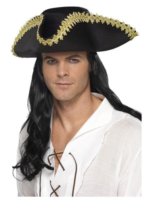 Pirate Hat, Black - Adult Weekender