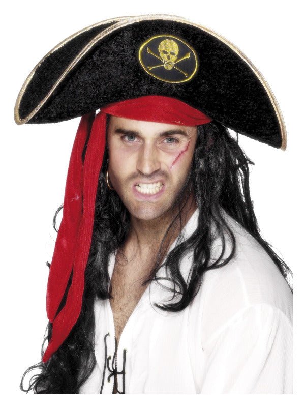 Pirate Hat, Black - Adult Weekender