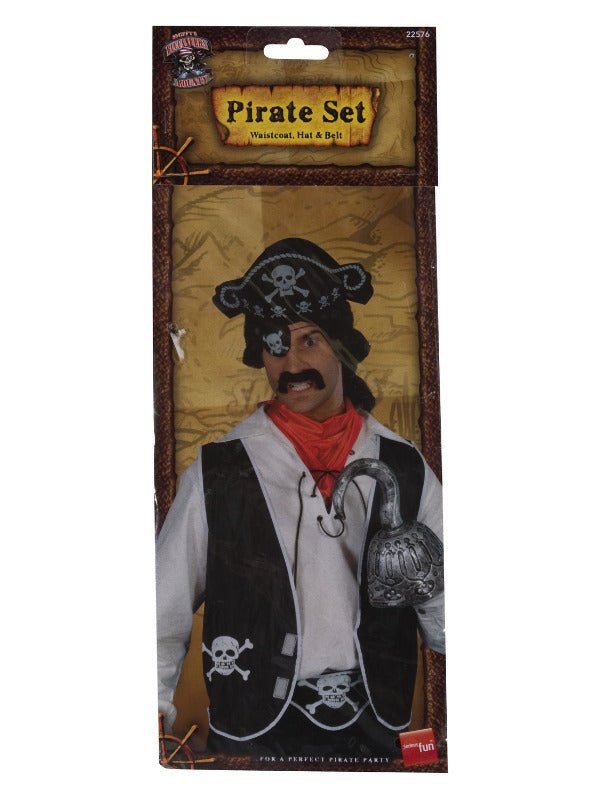 Pirate Set, Black - Adult Weekender