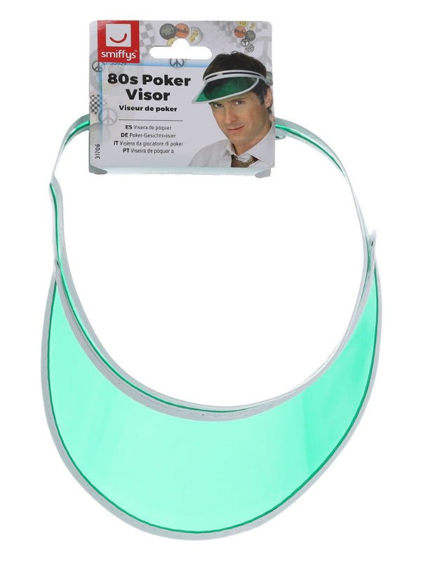 Poker Visor, Green - Adult Weekender
