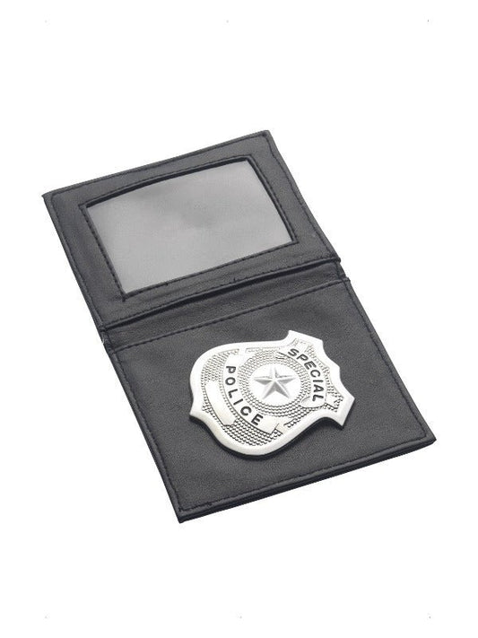 Police Badge, Silver - Adult Weekender