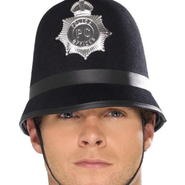 Police Hat, Black - Adult Weekender