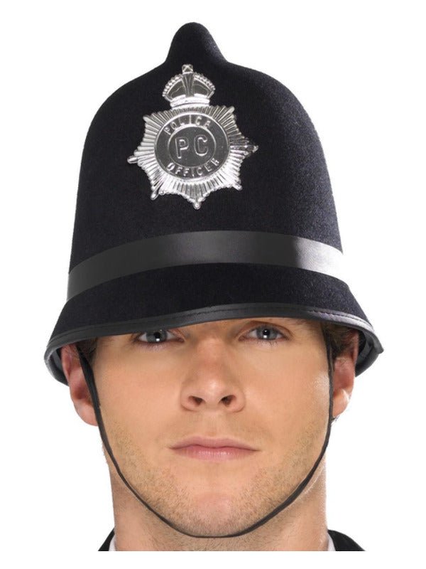 Police Hat, Black - Adult Weekender