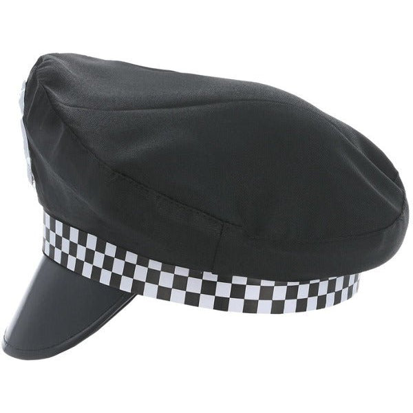 Police Panda Cap, Black - Adult Weekender