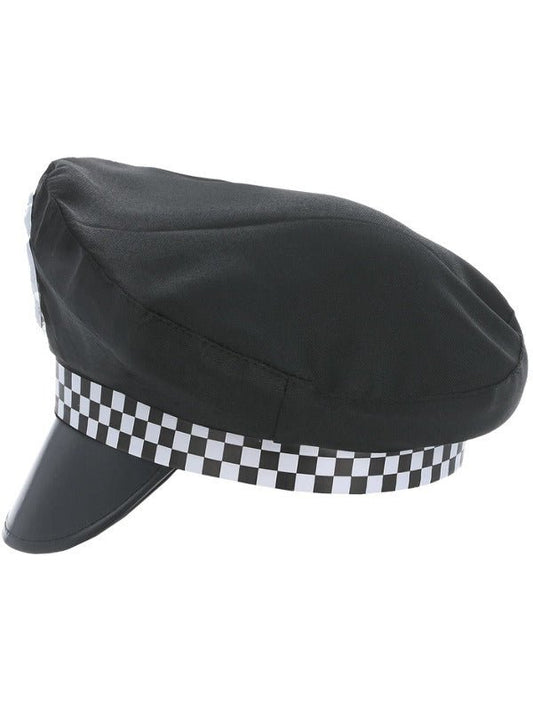 Police Panda Cap, Black - Adult Weekender