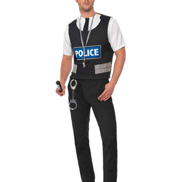 Policeman Instant Kit, Black - Adult Weekender