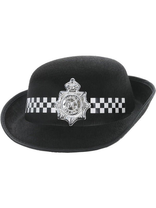 Policewoman's Hat, Black - Adult Weekender
