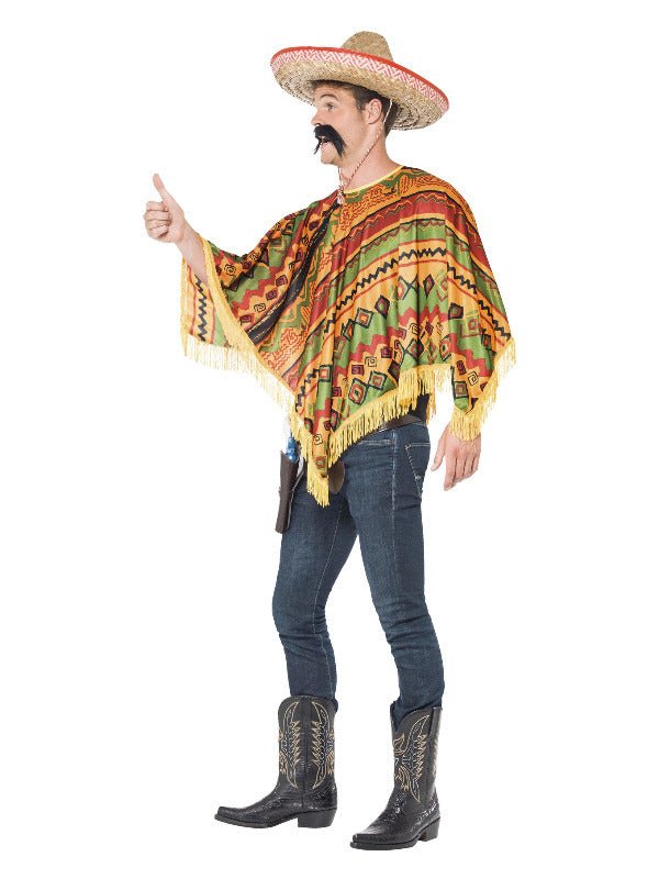 Poncho &amp; Moustache, Orange - Adult Weekender