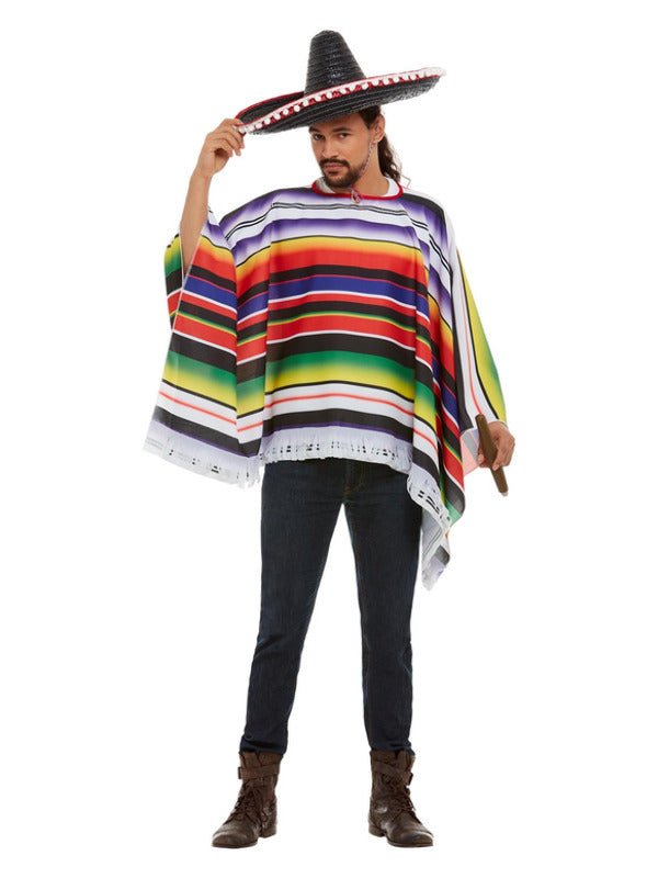 Poncho, Multi - Coloured - Adult Weekender