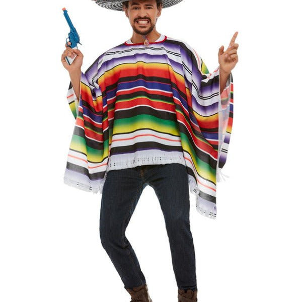 Poncho, Multi - Coloured - Adult Weekender