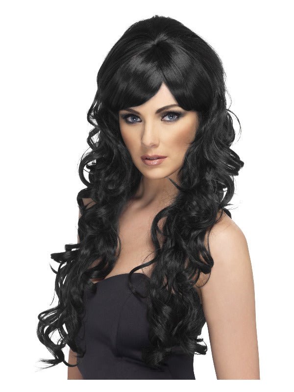Pop Starlet Wig, Black - Adult Weekender