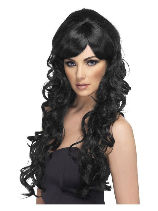 Pop Starlet Wig, Black - Adult Weekender