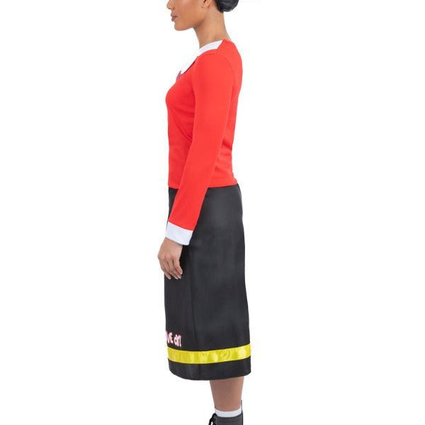Popeye Olive Oyl Costume, Adult - Adult Weekender