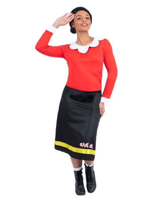 Popeye Olive Oyl Costume, Adult - Adult Weekender