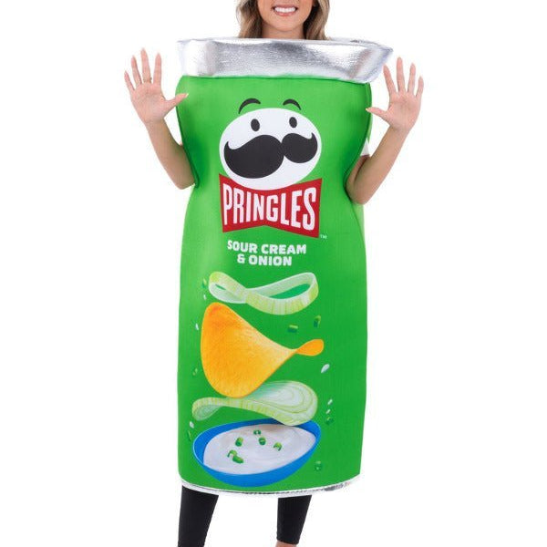 Pringles® Sour Cream & Onion Can Costume - Adult Weekender