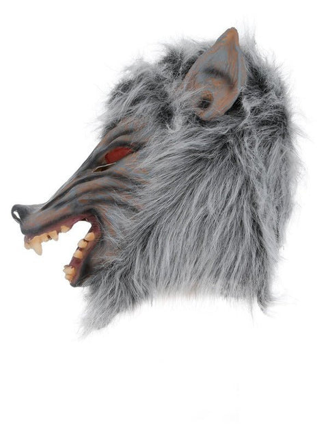 Prowler Wolf Mask, Grey - Adult Weekender