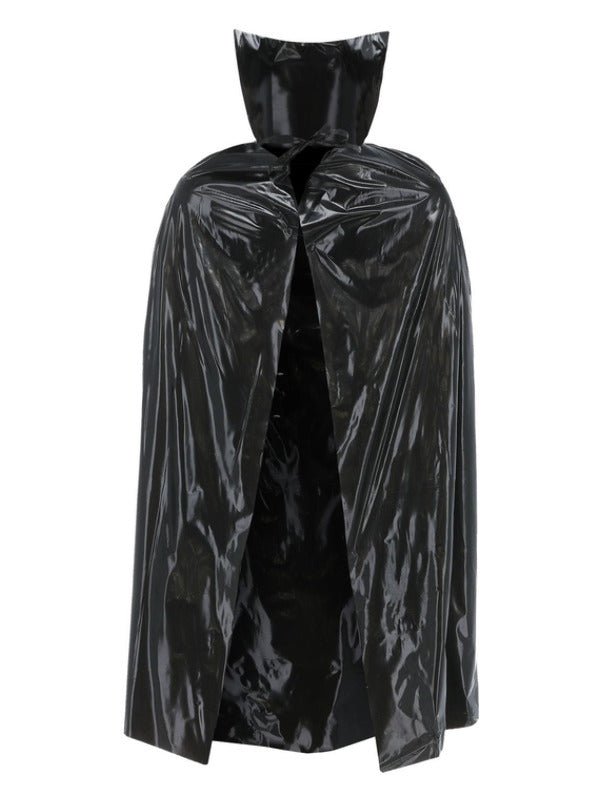 PVC Vampire Cape, Black - Adult Weekender