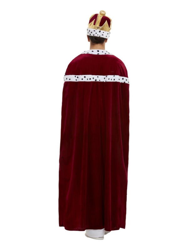 Queen Deluxe Royal Costume, Red - Adult Weekender