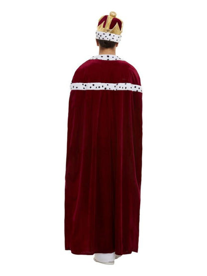 Queen Deluxe Royal Costume, Red - Adult Weekender