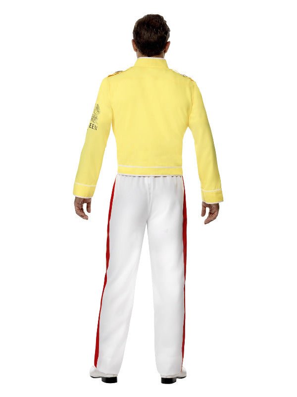 Queen Freddie Mercury Costume, Yellow - Adult Weekender