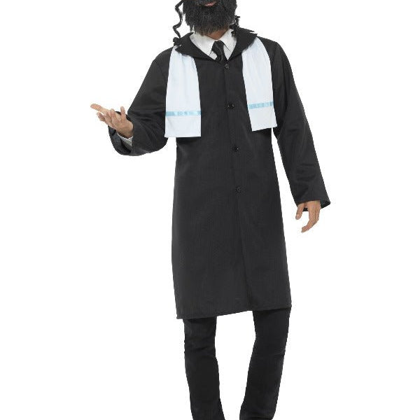 Rabbi Costume, Black - Adult Weekender
