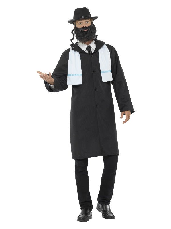 Rabbi Costume, Black - Adult Weekender